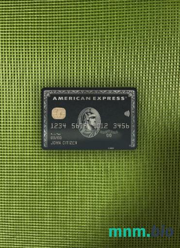 USA BMO bank of Montreal bank AMEX black card wygląd fotograficzny skan PSD + zdjęcie